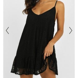 Showpo. Lace Little Black Dress